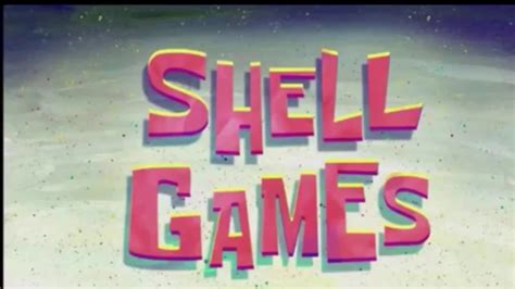 Spongebob Season 12 Shell Games Title Card Youtube