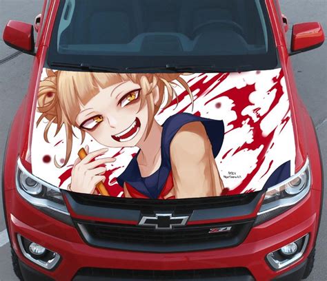 Anime Hood Wrap Anime Decals For Cars Anime Car Wrap My Hero Academia