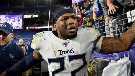 Derrick Henry Tennessee Titans Running Back Agrees Four Year 50m