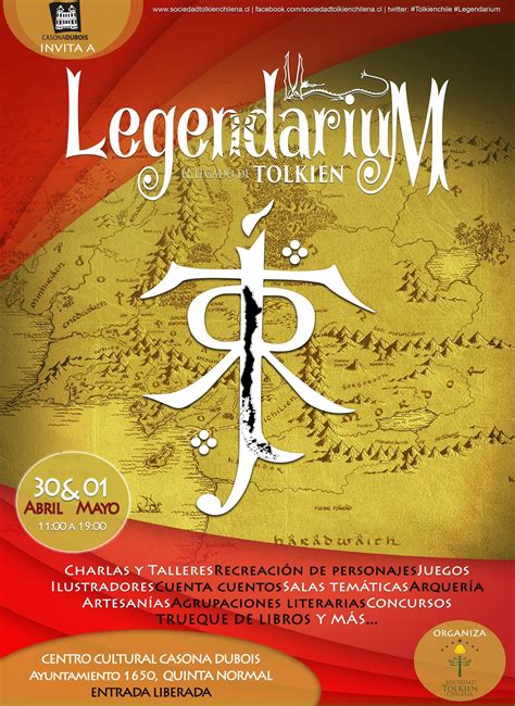 Segunda Edición De Legendarium El Legado De Tolkien Organizado Por La