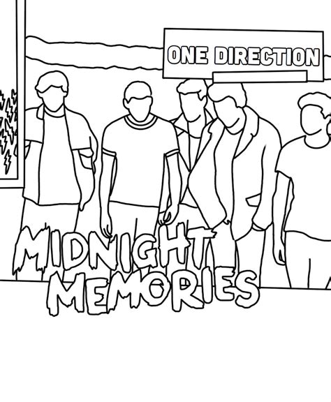 One Direction Coloring Pages - bdtechguy.com