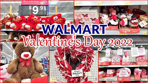 Walmart Valentines Day 2022 Shop With Me Decor And T Items Youtube