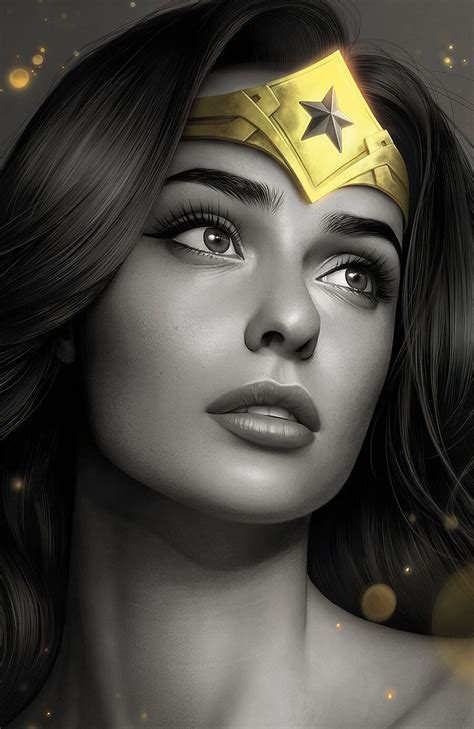 Artstation Wonder Woman Black And Gold 1 Warren Louw Wonder Woman