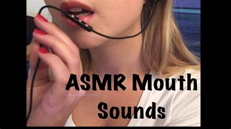 Asmr Relaxing Mouth Sounds Youtube