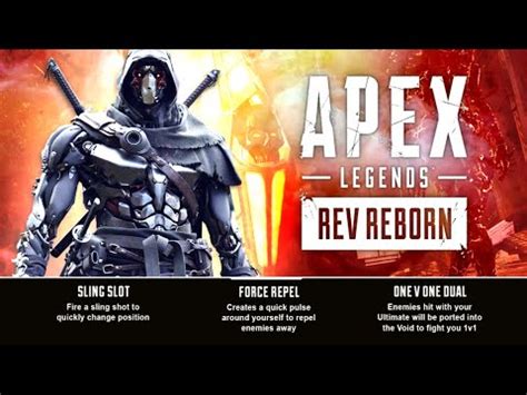 Apex Legends New Legend Revenant Reborn Abilities YouTube
