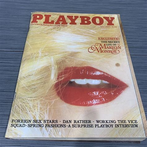 Mavin Playboy Magazine 1979 May Secret Life Of Marilyn Monroe