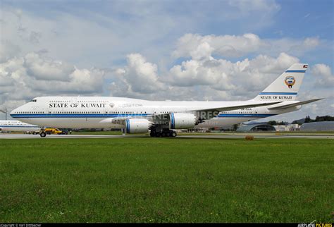 9k Gaaa Kuwait Government Boeing 747 8 At Salzburg Photo Id