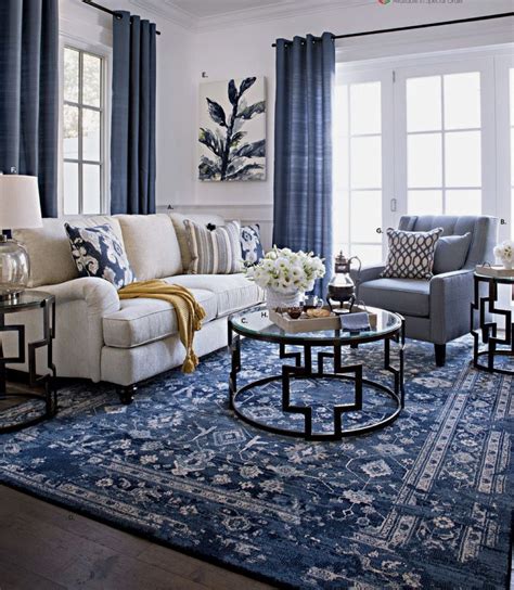 Blue And Cream Living Room Navy Living Rooms Blue Living Room Decor