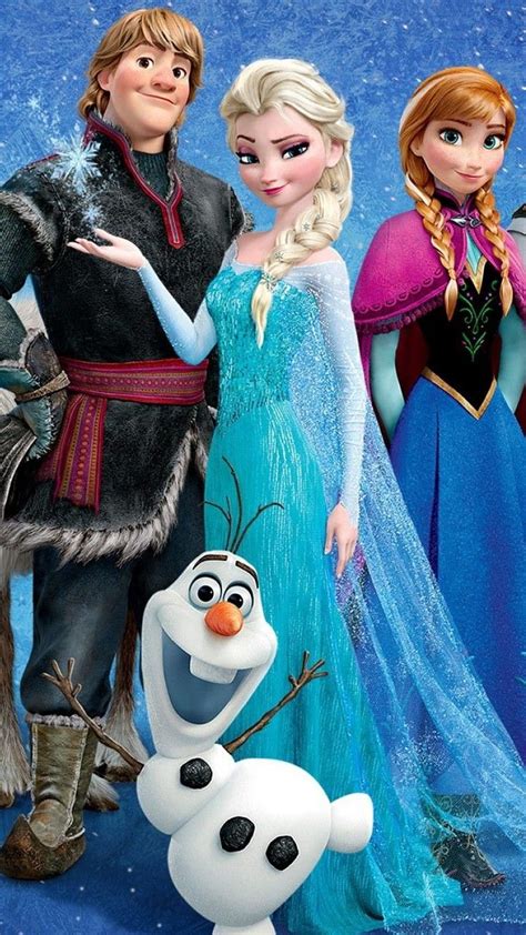 Frozen Elsa Anna Olaf Kristoff Animation Disney Frozen Hd