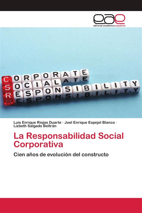La Responsabilidad Social Corporativa 978 620 0 42840 0