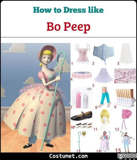 Bo Peep Toy Story Costume For Cosplay And Halloween 2023