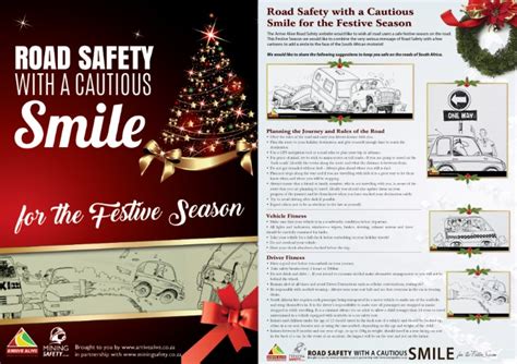 Road Safety Tips For The Festive Season From Za Arrive Alive
