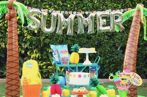 How To Throw An Epic Summer Party For Kids With Party City Lauras