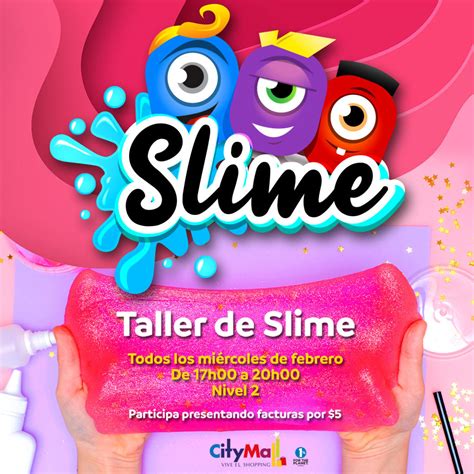 Taller De Slime Citymall Vive El Shopping
