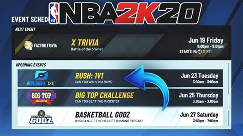 New Basketball Godz Is Back In Nba 2k20 Event Schedule For June
