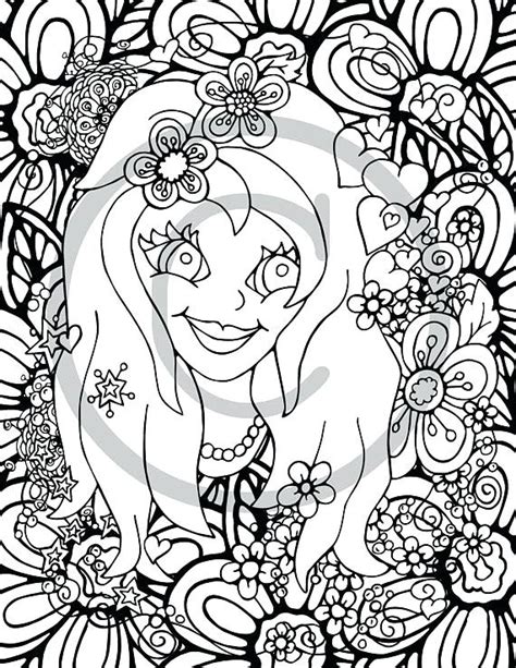 Flower Girl Coloring Pages At Free
