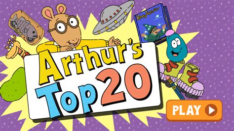 🕹️ Play Arthurs Top 20 Game Free Online Arthur Minigame Video Game