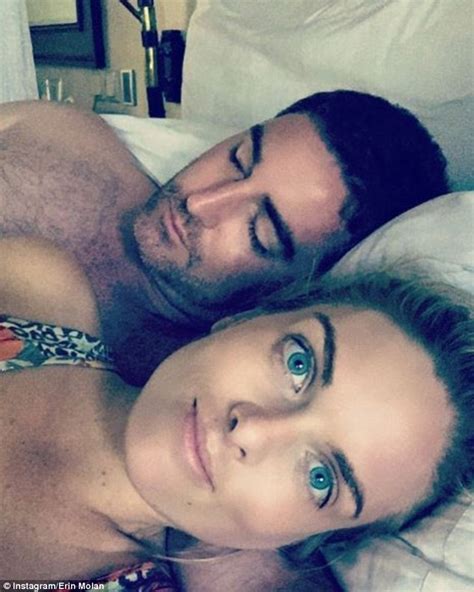 The Footy Show S Erin Molan Shares Sexy Selfie In Bed With Her Topless