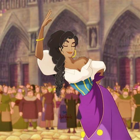 Esmeralda Disney Pixar Disney E Dreamworks Disney Fan Art Disney