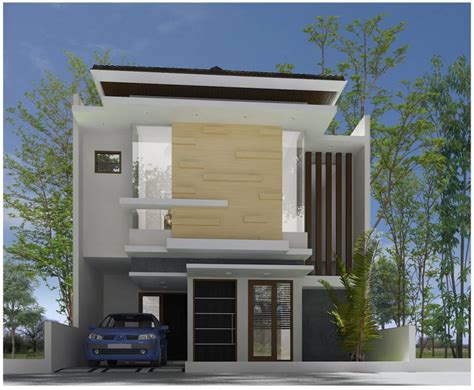 Rumah Lantai Atap Limas Desain Id