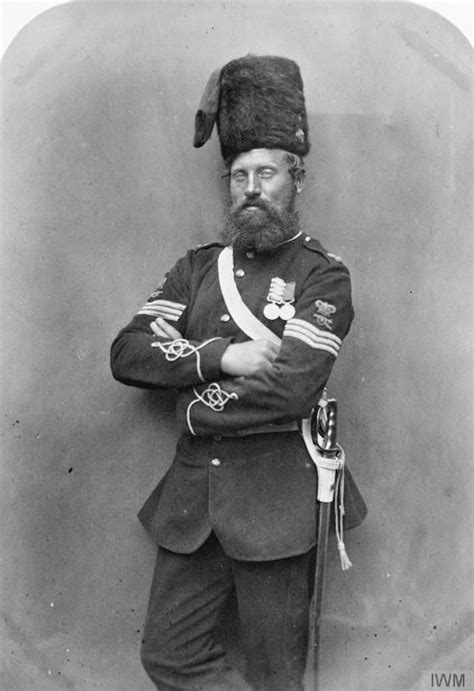 Crimean War Veteran Sergeant Robert Glasgow Royal Artillery © Iwm Q
