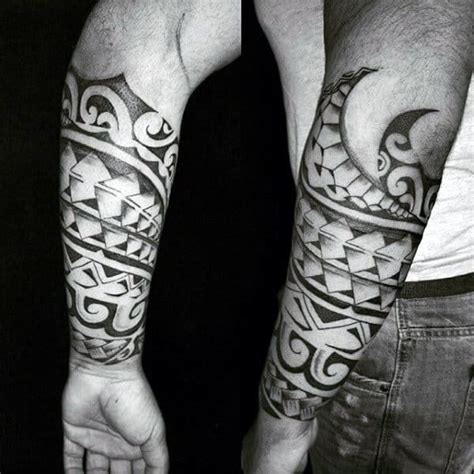 Monster forearm tattoos for men. 40 Polynesian Forearm Tattoo Designs For Men - Masculine Tribal