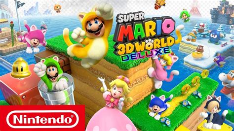 Super Mario 3d World Deluxe For Nintendo Switch Trailer Youtube