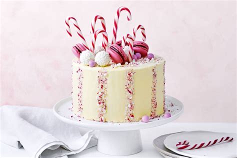 Candy Cane Layer Cake Recipe