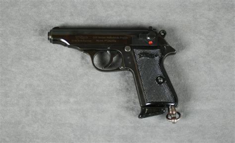 Walther Model Pp Semi Auto Pistol 22lr Cal 3 34 Barrel Black