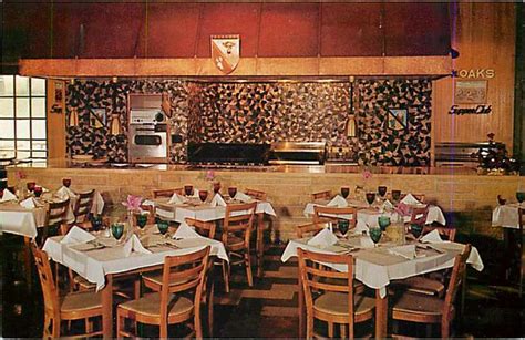 Mn Minnesota City Minnesota Oaks Supper Club Interior Dexter Press No 36231 Supper Club