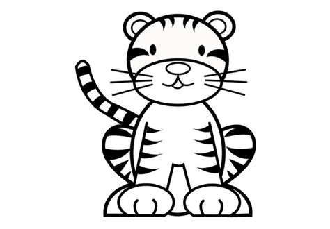Top Dibujos De Tigres Animados Faciles Ginformate Mx