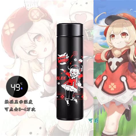 GENSHIN IMPACT KLEE Anime Thermos Cup Stainless Steel Water Bottle Gift PicClick
