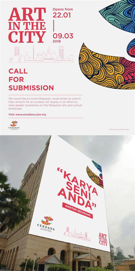This category is located at category:ministry of tourism, arts and culture (malaysia). Art In The City - Call for Submission - Ministry of ...