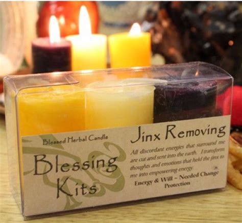 Jinx Removing Blessing Kit Herbal Candles Candle Spells Herbalism