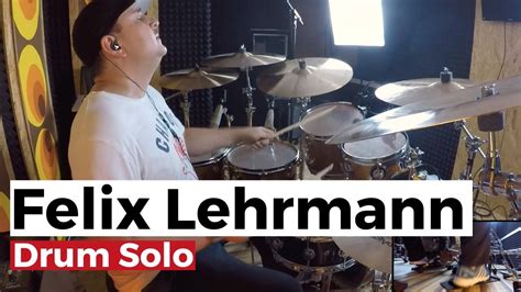 Felix Lehrmann Drum Solo On Drumtrainer Online Youtube
