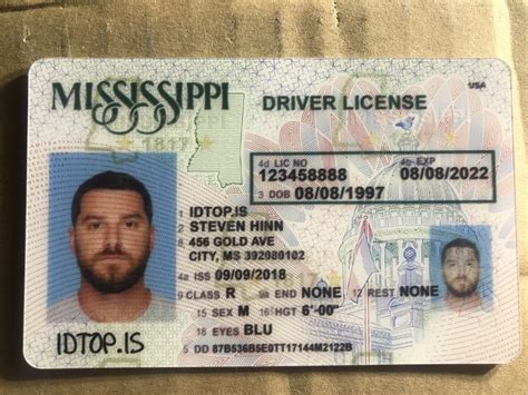 Mississippi Fake Id Buy Scannable Fake Ids Idtop