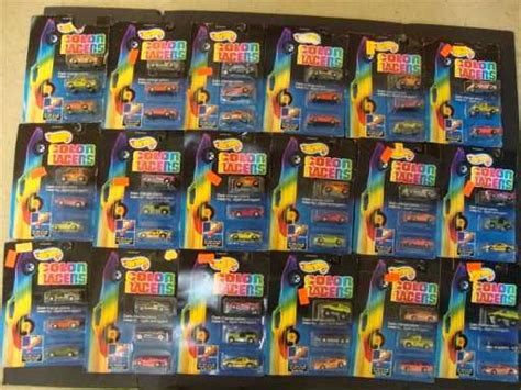 257 Hot Wheels Color Racers Lot