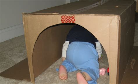 Digicrumbs Make A Cardboard Tunnel For Your Little Ones