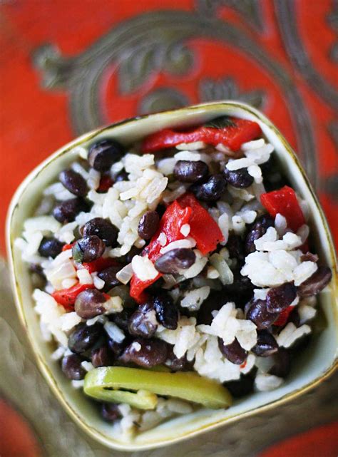 Easy Black Beans And Rice Recipe