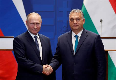 Viktor Orbán Primer Ministro Húngaro Cómplice De Vladimir Putin Y