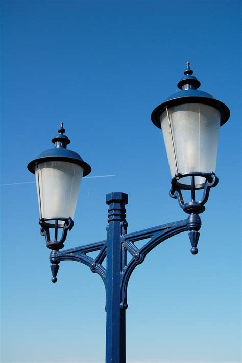 Free Images Sky Blue Street Light Lighting Decor Street Lamp