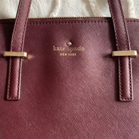 Kate Spade Bags Kate Spade Burgundy Crossbody Bag Poshmark
