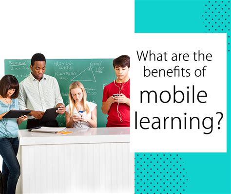 Mobile devices can be education tools to expand learning within and outside of the classroom. Mobile Learning in Classrooms: Why do we need it?