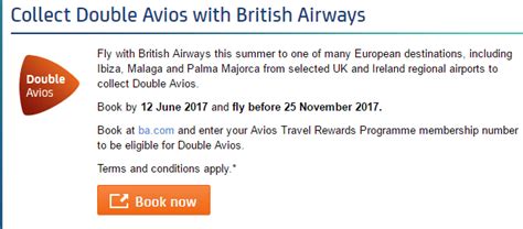 Double Avios For Flying With British Airways Insideflyer Uk