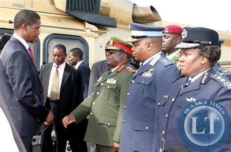 Zambia President Edgar Lungu Has Left Lusaka For Angola