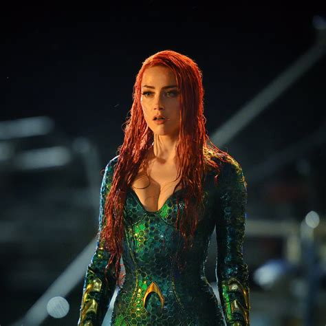 Amber Heard Aquaman Amber Heard As Mera In Aquaman 😻😫