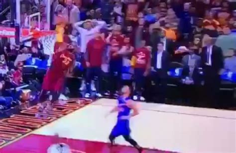 Video Lebron James And Kevin Durant Serve Up Huge Back To Back Dunks