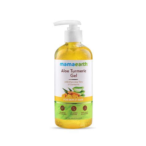 Mamaearth Aloe Turmeric Gel From 100 Pure Aloe Vera For Face Skin