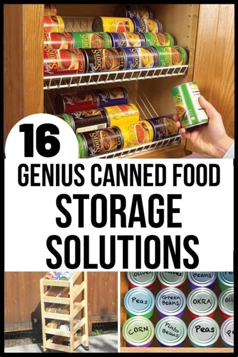 Pantry Storage Ideas 16 Top Canned Food Storage Hacks