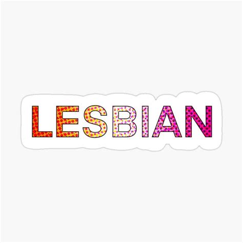 lesbian pride sticker etsy